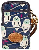 Thumbnail for your product : Fossil 'Key-Per' Print Coated Canvas Smartphone Carryall Case