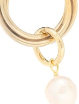Thumbnail for your product : Magda Butrym Cedar 24kt gold-plated earrings with pearl