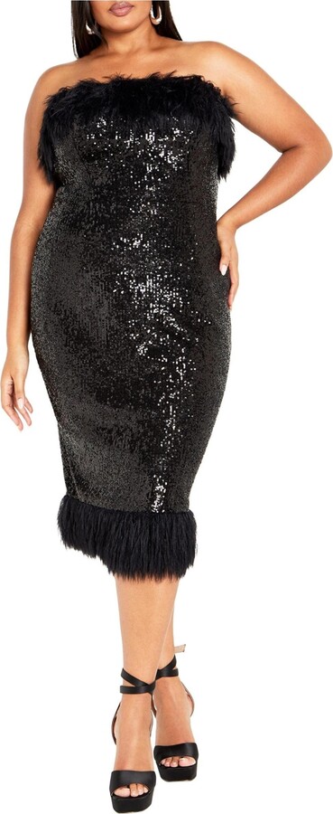 City Chic Women's Ezra Dress