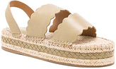 Thumbnail for your product : Zimmermann Scallop Espadrille Sandal