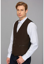 Thumbnail for your product : John Varvatos 5-Button Vest w/ Zip Pockets