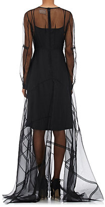 Gary Graham Women's Silk Organza Gown-Black