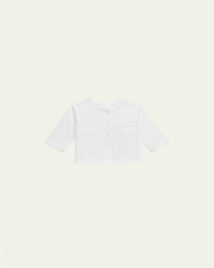 Florence Eiseman Girl's Textured Cardigan, Size 12M-6X