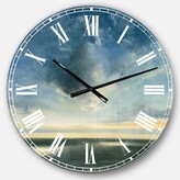 Thumbnail for your product : Design Art Designart Landscape and Nature Oversized Metal Wall Clock