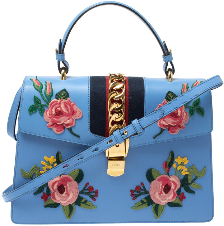 Gucci Floral Bag | Shop the world's largest collection fashion | ShopStyle