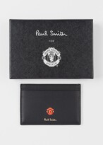 Thumbnail for your product : Paul Smith & Manchester United – 'Stadium' Print Leather Credit Card Holder