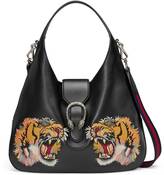 Thumbnail for your product : Gucci Dionysus embroidered large leather hobo