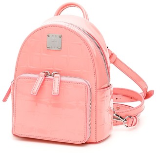 pink mcm bookbag