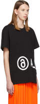 Thumbnail for your product : MM6 MAISON MARGIELA Black Oversized Logo T-Shirt