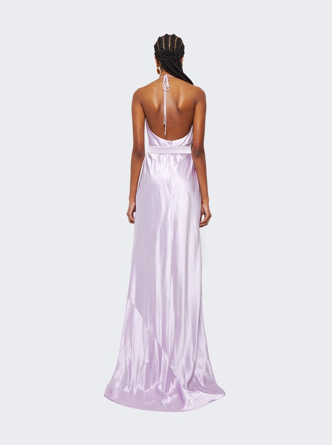Sergio Hudson Cowl Neck Gown