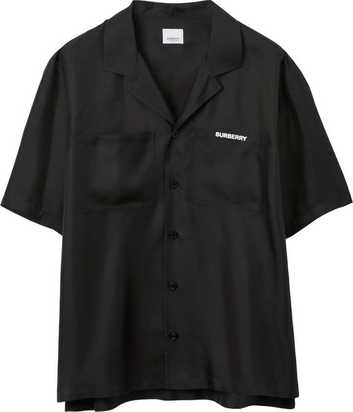 Sacai Geometric Printed Short-Sleeved Shirt - ShopStyle