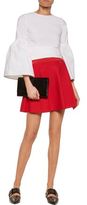 Thumbnail for your product : Love Moschino Embellished Stretch-Knit Mini Skirt