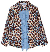 Thumbnail for your product : Mi Mi Sol Floral-Print Long-Sleeved Shirt