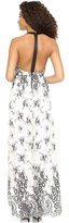 Thumbnail for your product : Alice + Olivia Isla T Back Long Dress
