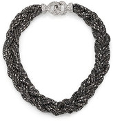 Thumbnail for your product : ABS by Allen Schwartz Smoke and Mirrors Braided Chain Necklace