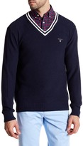 Thumbnail for your product : Gant Sporty Knit V-Neck Sweater