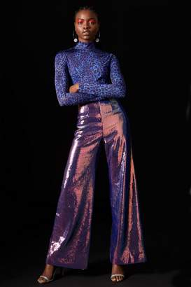 Topshop Hologram Sequin Trousers by x Halpern - ShopStyle Pants
