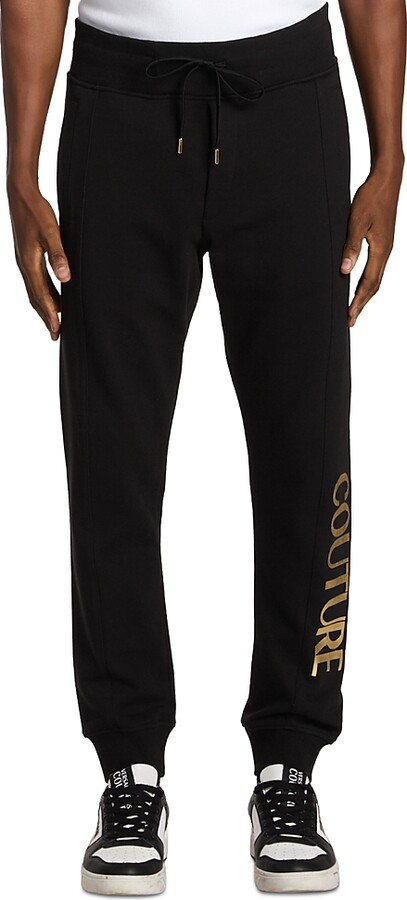 Versace Jeans Couture Fleece Gold Logo Joggers