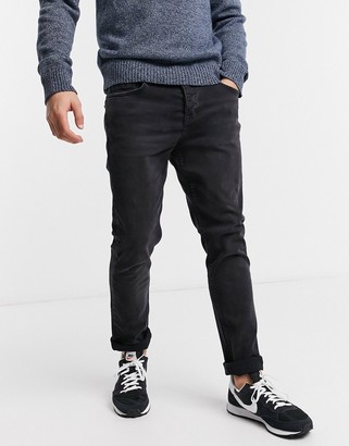Bolongaro Trevor skinny jeans in vintage black - ShopStyle