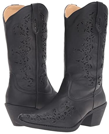 non leather cowboy boots