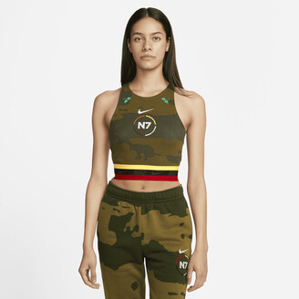 womens nike cropped top