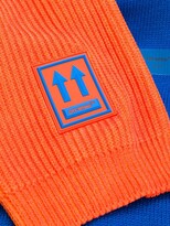 Thumbnail for your product : Off-White Logo Knitted Scarf
