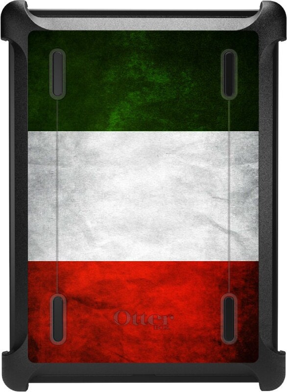 Etsy Custom Otterbox Defender For Apple Ipad/Air Pro Mini - Custom Monogram Italy Old Flag