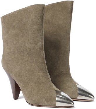 Isabel Marant Lapee suede ankle boots
