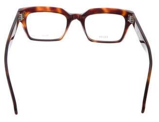 Celine Tortoiseshell Square Eyeglasses w/ Tags