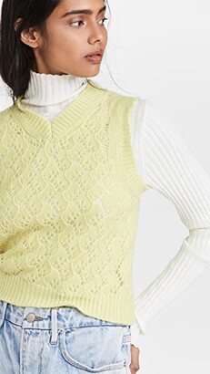 Acne Studios Cropped Sweater Vest - ShopStyle
