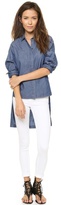 Thumbnail for your product : Robert Rodriguez Chambray Seamed Shirt