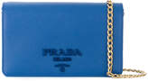Thumbnail for your product : Prada chain clutch bag