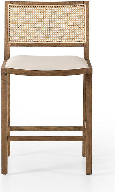 Anthropologie Sage Performance Linen Bar and Counter Stool