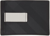 Thumbnail for your product : Burberry Grey London Check Money Clip Card Holder