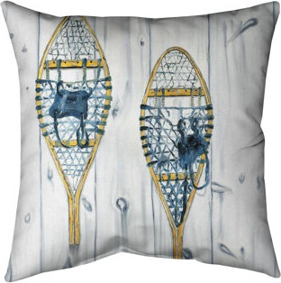 Begin Edition International Inc. Set of vintage wood snowshoes - 18\