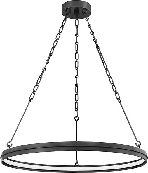 Hudson Valley Lighting Rosendale LED Chandelier in Brass Size: Small
