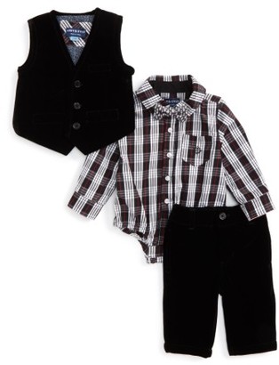 Andy & Evan Infant Boy's Velvet Vest & Pants Set