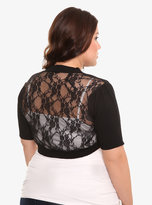 Thumbnail for your product : Torrid Lace Back Shrug
