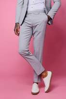 Thumbnail for your product : boohoo Window Pane Check Skinny Fit Trouser