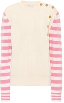Thumbnail for your product : J.W.Anderson Embellished cotton-blend top