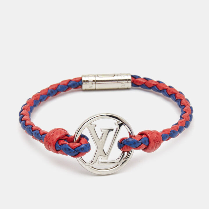 Louis Vuitton Chain Necklace Cloud Blue in Metal with Silver-tone - GB