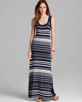 Thumbnail for your product : Karen Kane Multi Stripe Maxi Dress