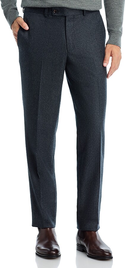 Jack Victor Flannel Pablo Wool Trousers