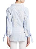 Thumbnail for your product : Alice + Olivia Toro Embroidered Shirt
