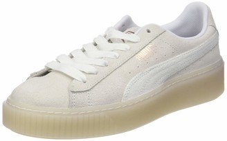 puma suede platform trainers