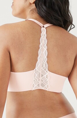 True & Co. True Body Triangle Lace Racerback Bralette - ShopStyle Bras