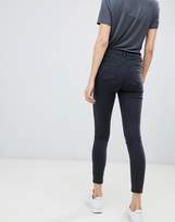 Thumbnail for your product : ASOS Design Ridley High Waist Skinny Jeans In Washed Black