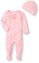 Thumbnail for your product : Children's Place Star coverall & hat set