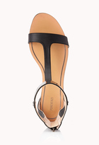 Thumbnail for your product : Forever 21 Sleek Metal-Trimmed Sandals