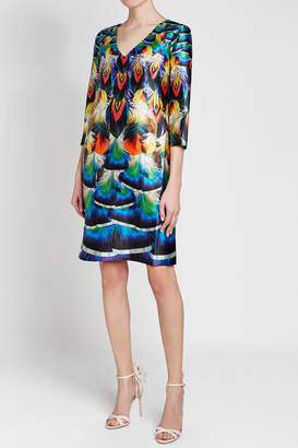 Mary Katrantzou Printed Silk Dress
